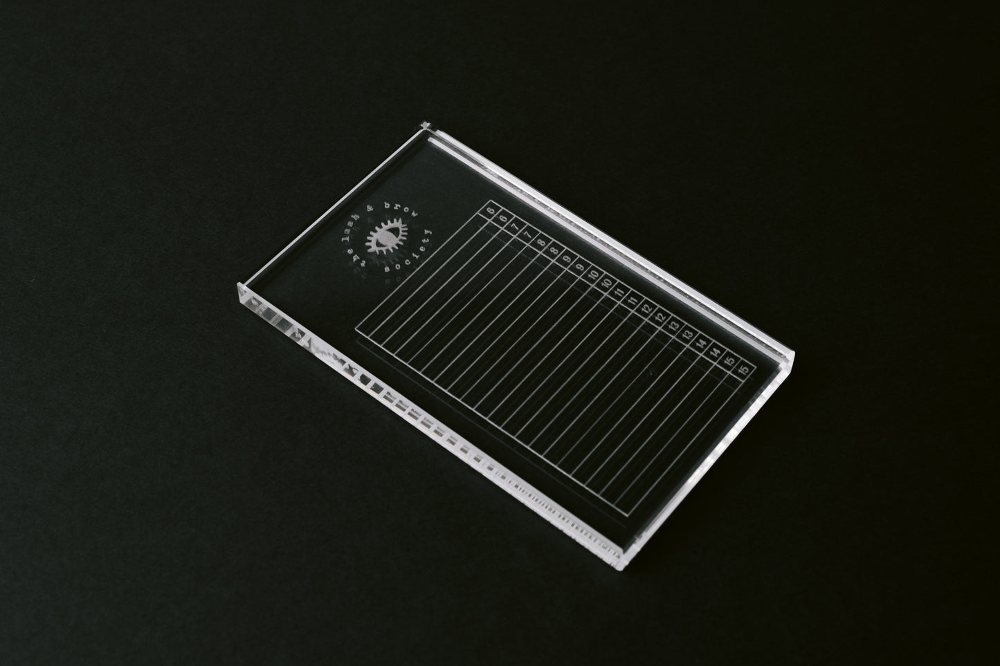 Crystal Rectangular Lash Tile