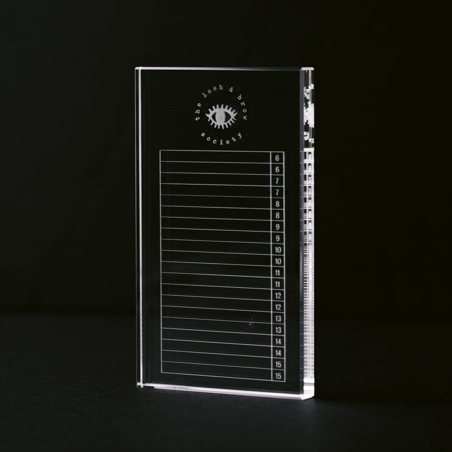 Crystal Rectangular Lash Tile